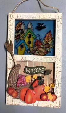 NWOT Fall Welcome Plaque